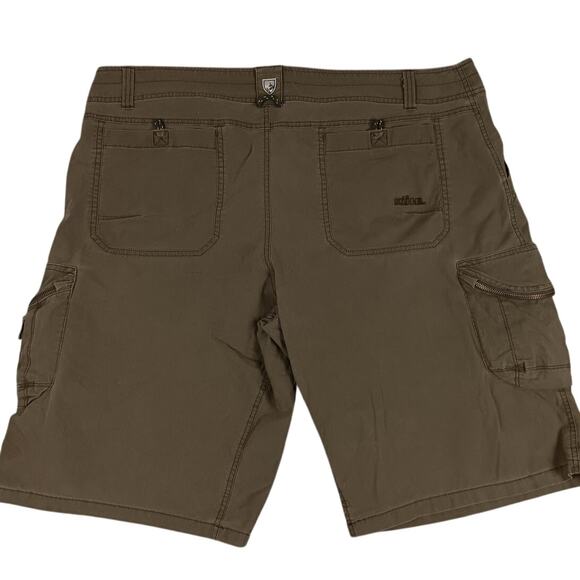 Kuhl Other - Kuhl Ambush Cargo Shorts Men's 42X12 Driftwood Brown Patina Dye Hiking Outdoor